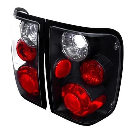 Overtime Altezza Tail Light for 93 to 97 Ford Ranger, Black - 10 x 12 x 18 in. OV526725
